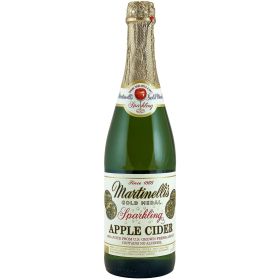 Martinelli's Gold Medal Sparkling Apple Cider with 100% Pure Juice, 25.4 fl oz