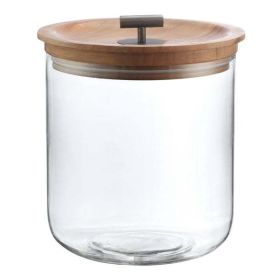 Better Homes & Gardens Clear Glass Ice Bucket with Silver Stainless Steel Tongs