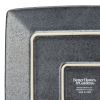 Better Homes & Gardens Dark Gray Square-Shaped Stoneware Salad Plate