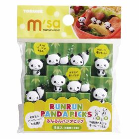 Popular Children's Fruit Cute Bento Fork (Option: Panda)