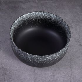 Japanese Ceramic Wholesale Retro Soup Bowl Salad Bowl Tableware (Option: Twelfth lunar month-8inch 190x80mm-6PCS)