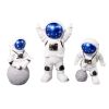 4pcs Small Creative Astronaut Ornaments; Desktop Ornaments; TV Cabinet Ornaments