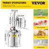 VEVOR Alcohol Distiller Machine Brewing Equipment DIY Whiskey Home Still